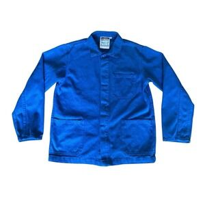 Jungmaven Olympic Jacket Lake Blue Hemp Organic Cotton Chore Coat USA Made